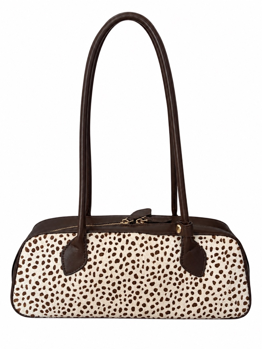 House of Harlow 1960 Spotted Deer Cow Print (genuine calf hair) handbag EUC